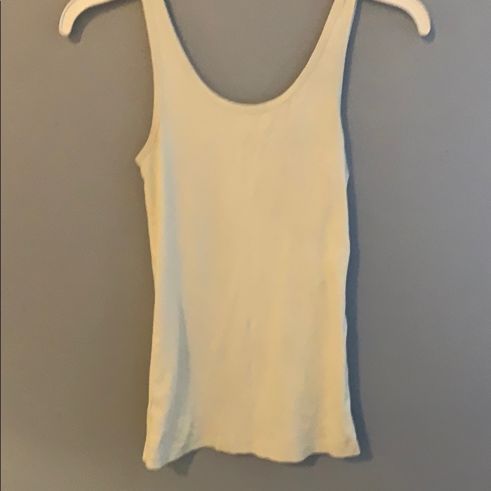 Yellow tank top